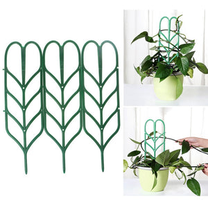 3Pcs DIY Plant Support Frame Artificial Mini Climbing Trellis Flower Stand Garden Tool 35.5x10cm