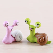 Load image into Gallery viewer, 5PCS Miniature Snail Figurine Decor Fairy Garden Dollhouse Ornament DIY home decoration accessories Tools Supplies Figurine