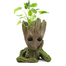 Load image into Gallery viewer, Flower Pot Baby Groot Flowerpot Planter Action Figures Tree Man Model Toy For Kids Pen Holder Creative Garden Flower Planter Pot